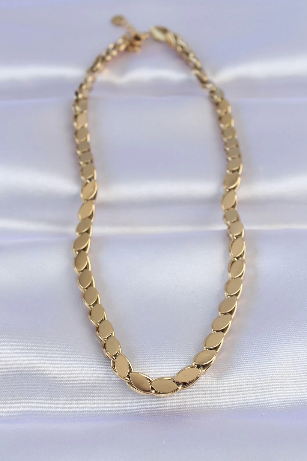 Mey İthalat® 316L Çelik Gold Renk Arpa Model Kolye