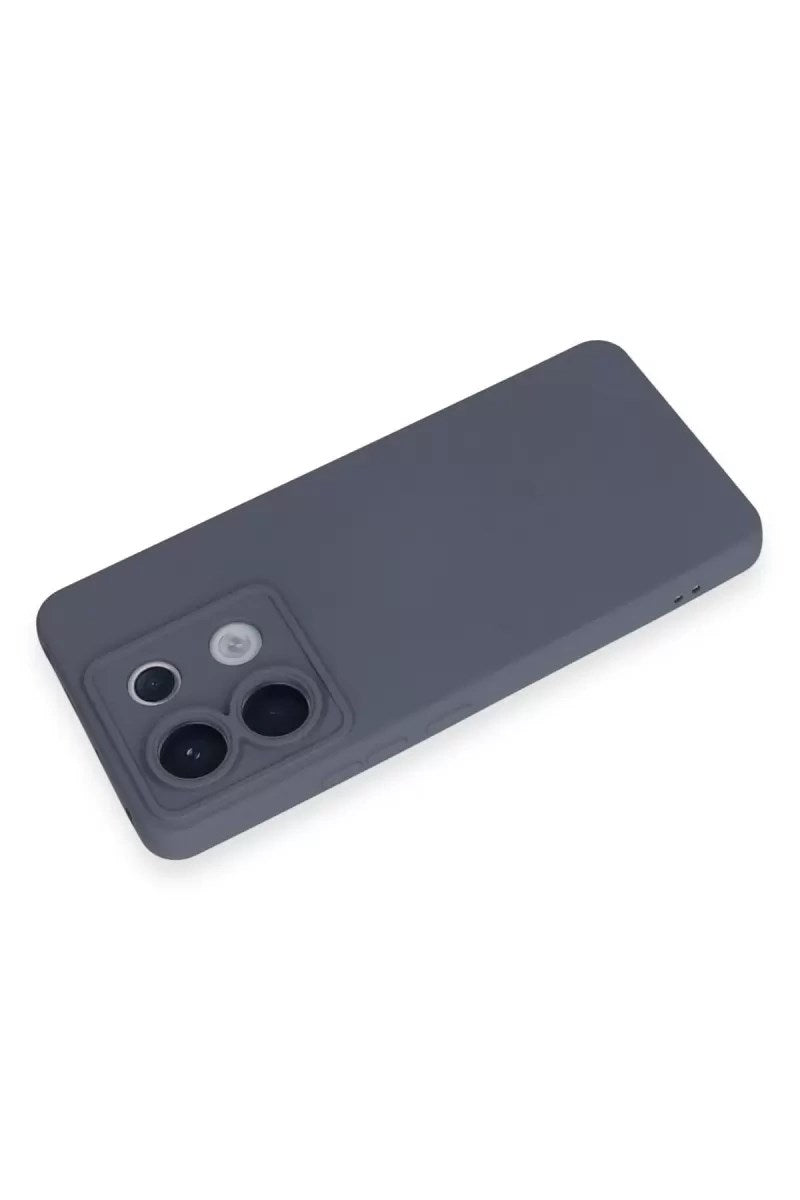 Mey İthalat® Redmi Note 13 Pro 5G Kılıf Nano içi Kadife Silikon - Gri