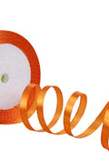 Saten Kurdele 6 Mm Orange 70 Metre