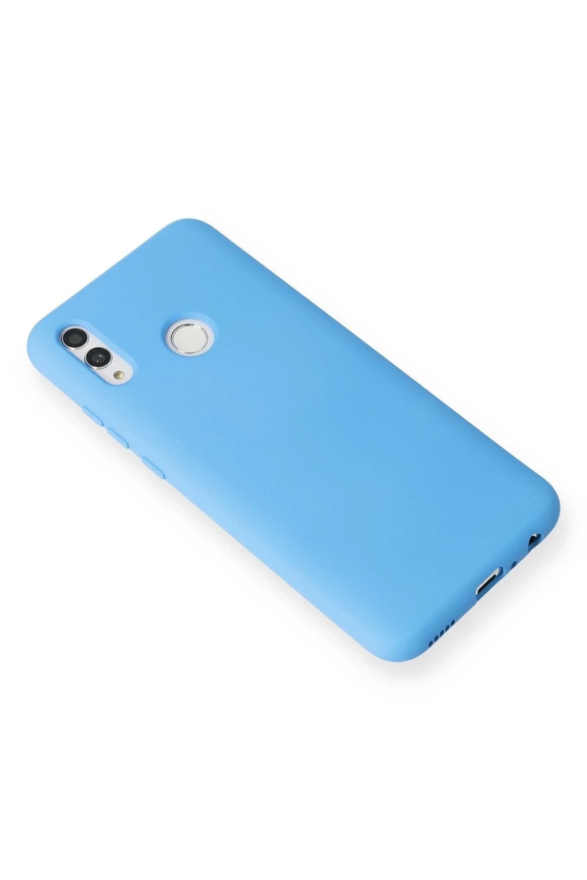 Mey İthalat® Huawei P Smart 2019 Kılıf Nano içi Kadife Silikon - Mavi