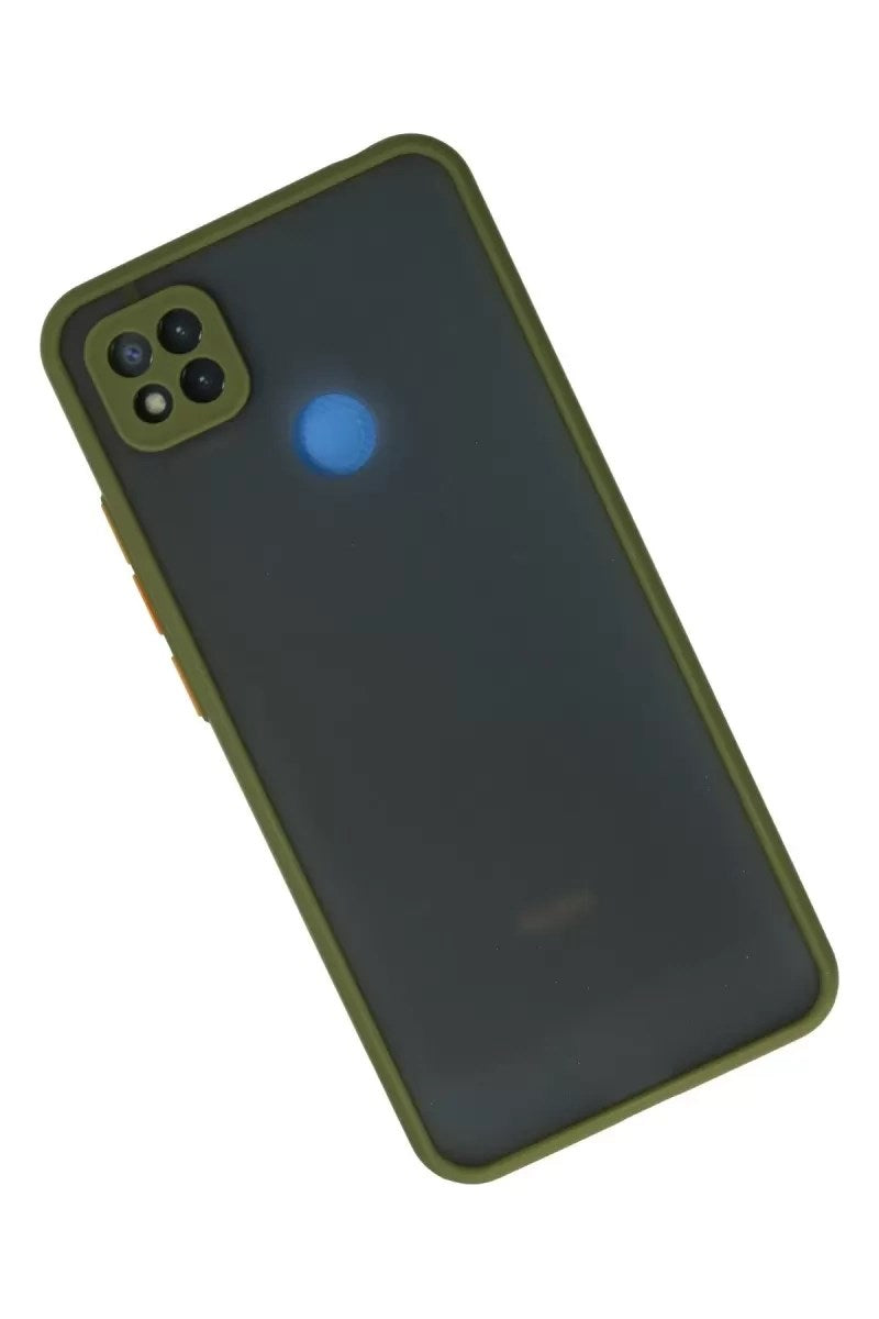 Mey İthalat® Redmi 9C Kılıf Montreal Silikon Kapak - Açık Yeşil