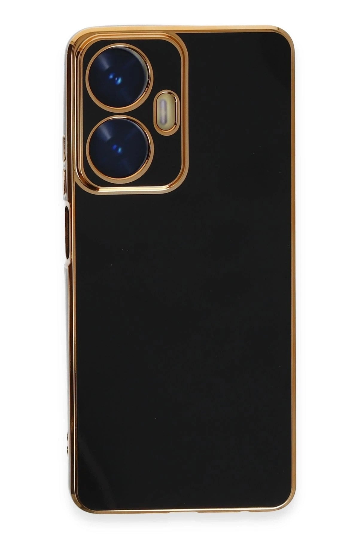 Mey İthalat® Realme C55 Kılıf Volet Silikon - Siyah