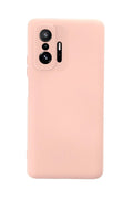 Mey İthalat® Mi 11T Pro Kılıf Nano içi Kadife Silikon - Pudra