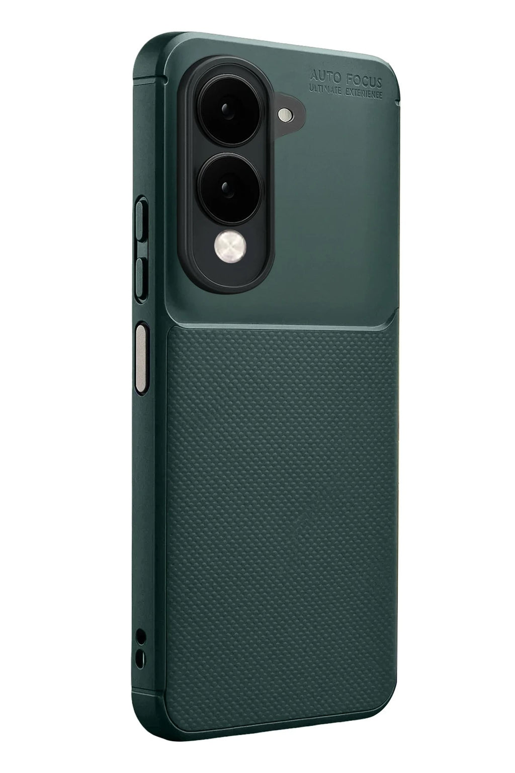 Mey İthalat® Vivo Y29S Auto Focus Karbon Kapak - Koyu Yeşil