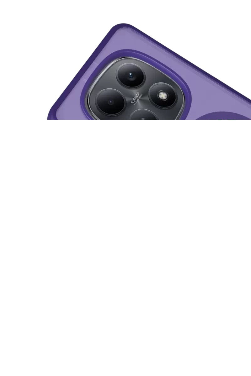 Mey İthalat® Redmi Note 15 4G Jota Magsafe Kapak - Derin Mor