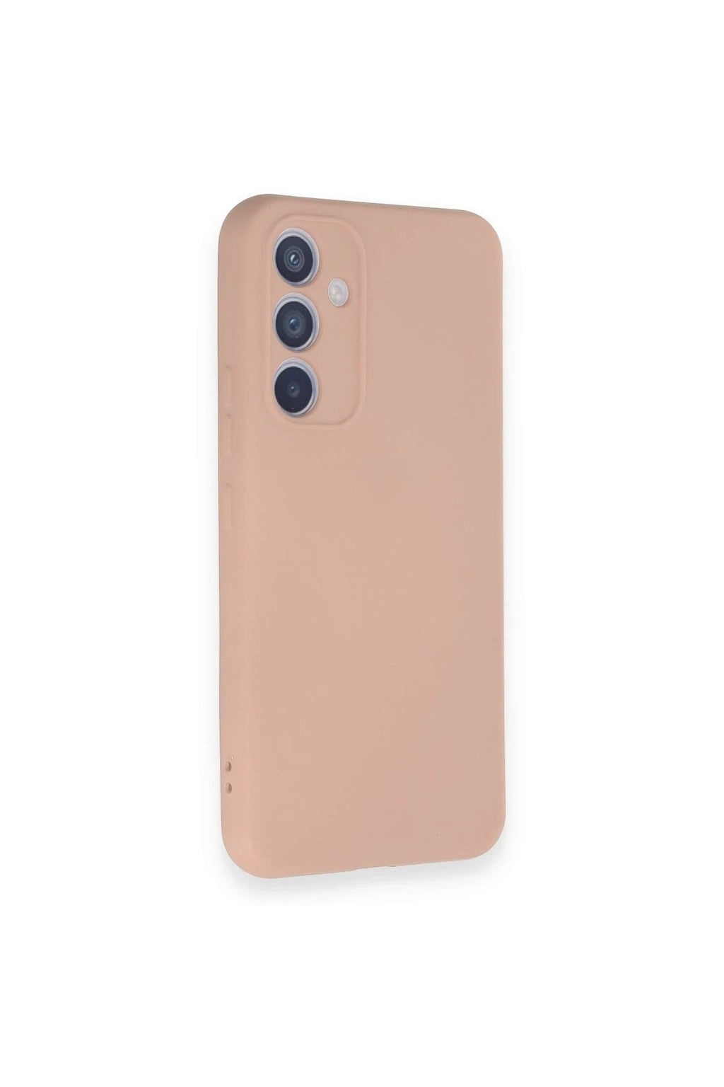 Mey İthalat® Samsung Galaxy A54 5G Kılıf Nano içi Kadife Silikon - Pudra