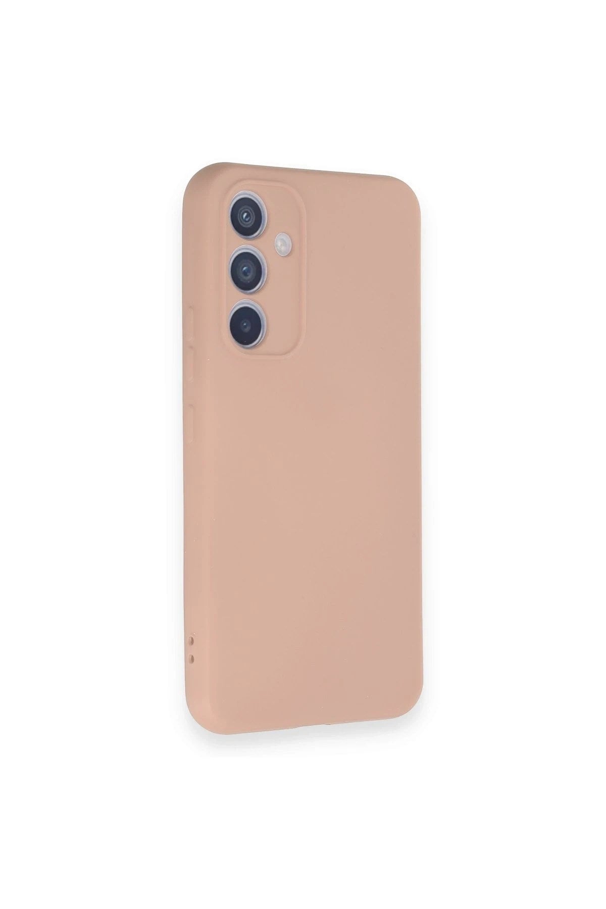 Mey İthalat® Samsung Galaxy A54 5G Kılıf Nano içi Kadife Silikon - Pudra