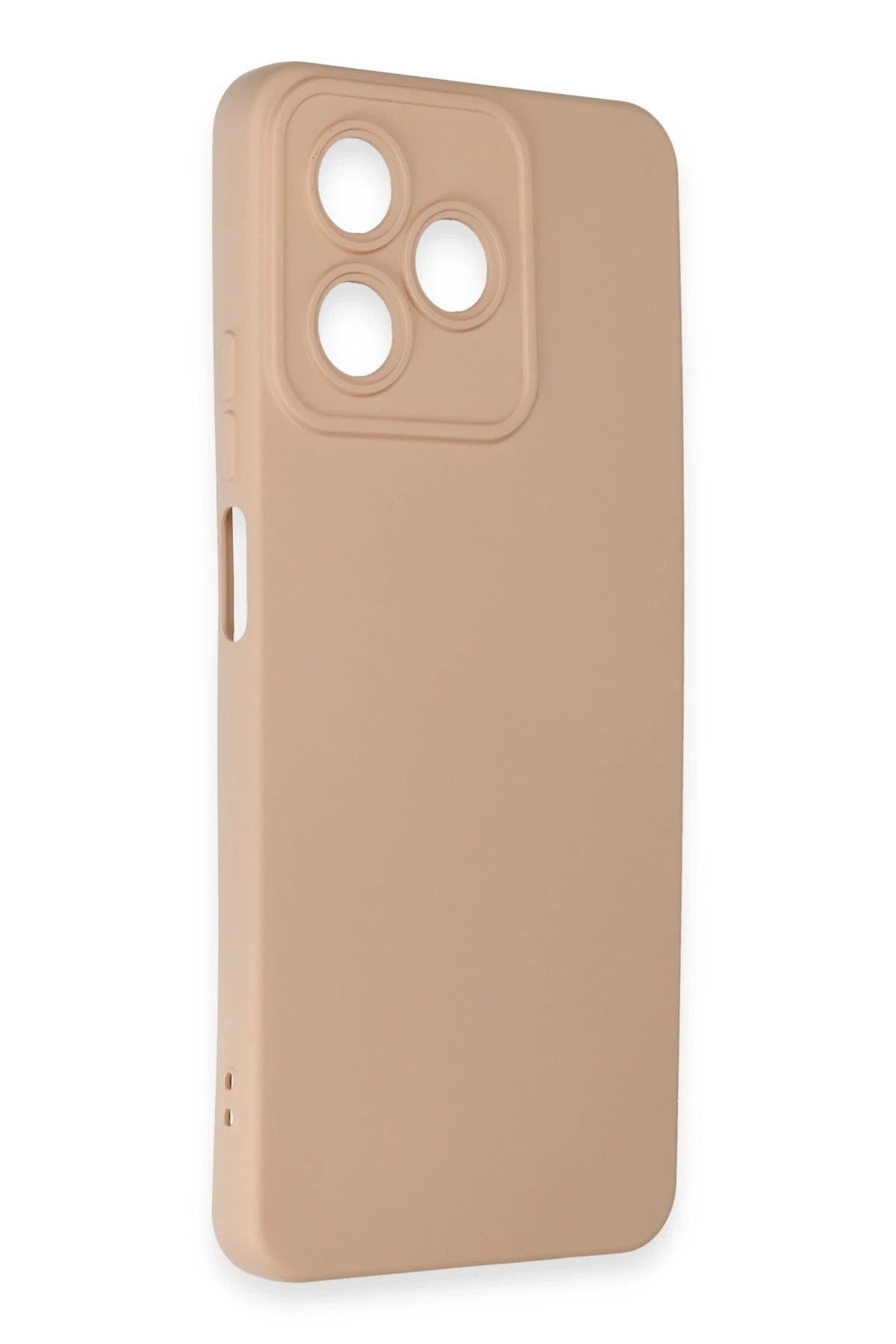 Mey İthalat® Realme C53 Kılıf Nano içi Kadife Silikon - Pudra