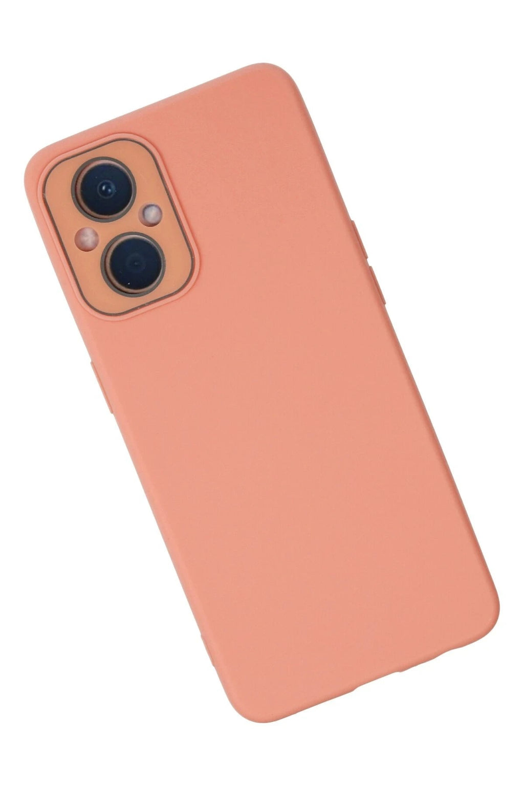 Mey İthalat® Reno 7 Lİte Kılıf Lansman Glass Kapak - Pembe