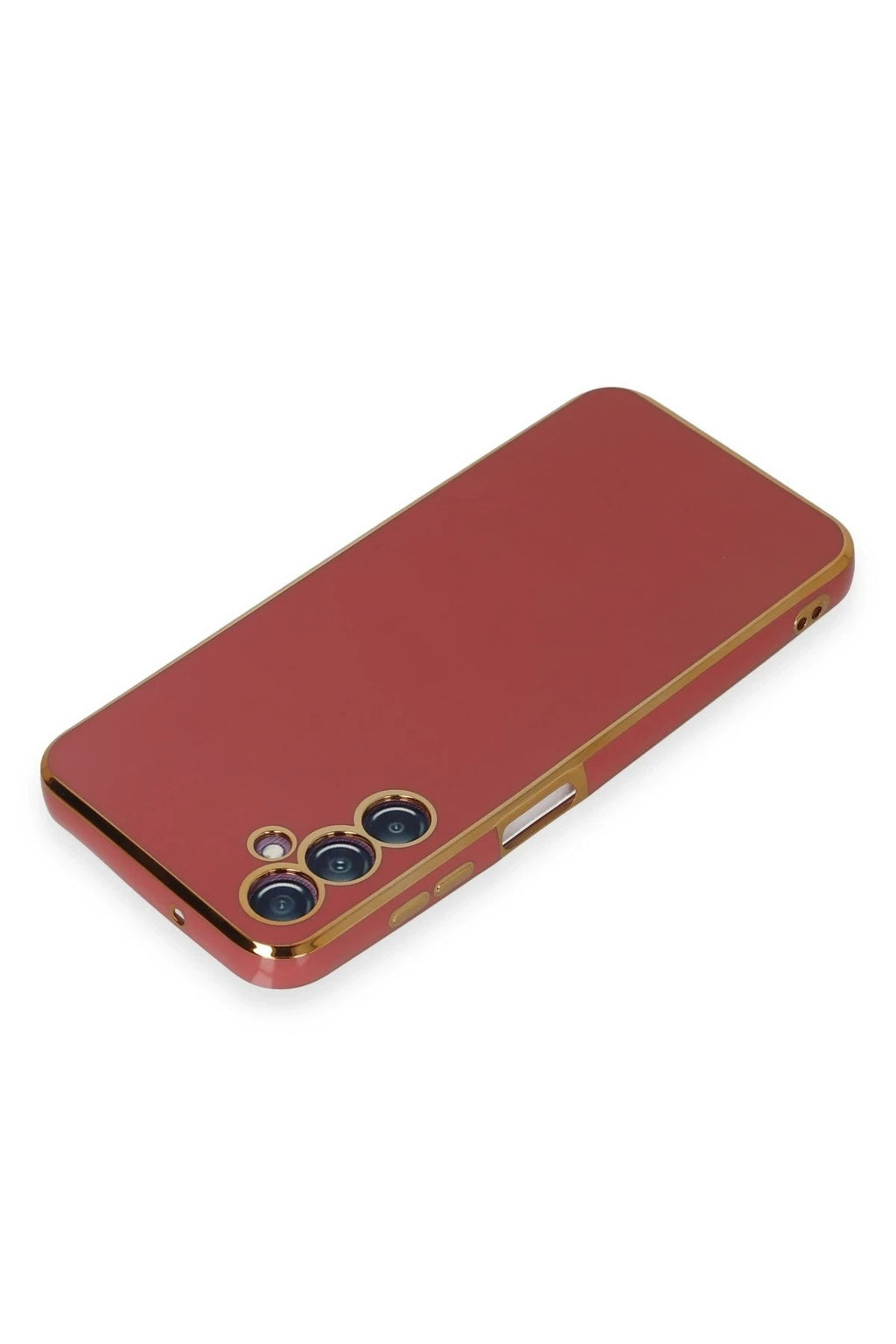 Mey İthalat® Samsung Galaxy M14 5G Kılıf Volet Silikon - Kırmızı
