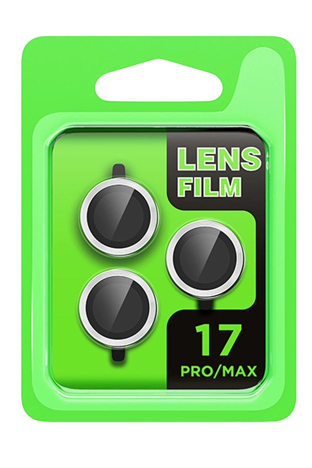 Mey İthalat® iPhone 17 Pro Raze Metal Kamera Lens - Gümüş