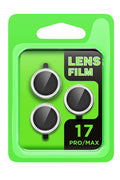 Mey İthalat® iPhone 17 Pro Raze Metal Kamera Lens - Gümüş