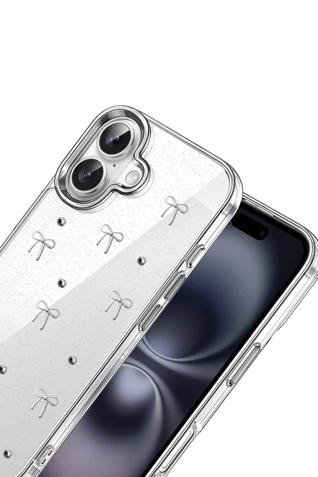 Mey İthalat® iPhone 16 Plus Fiyonk Desenli Kapak - Desen 5