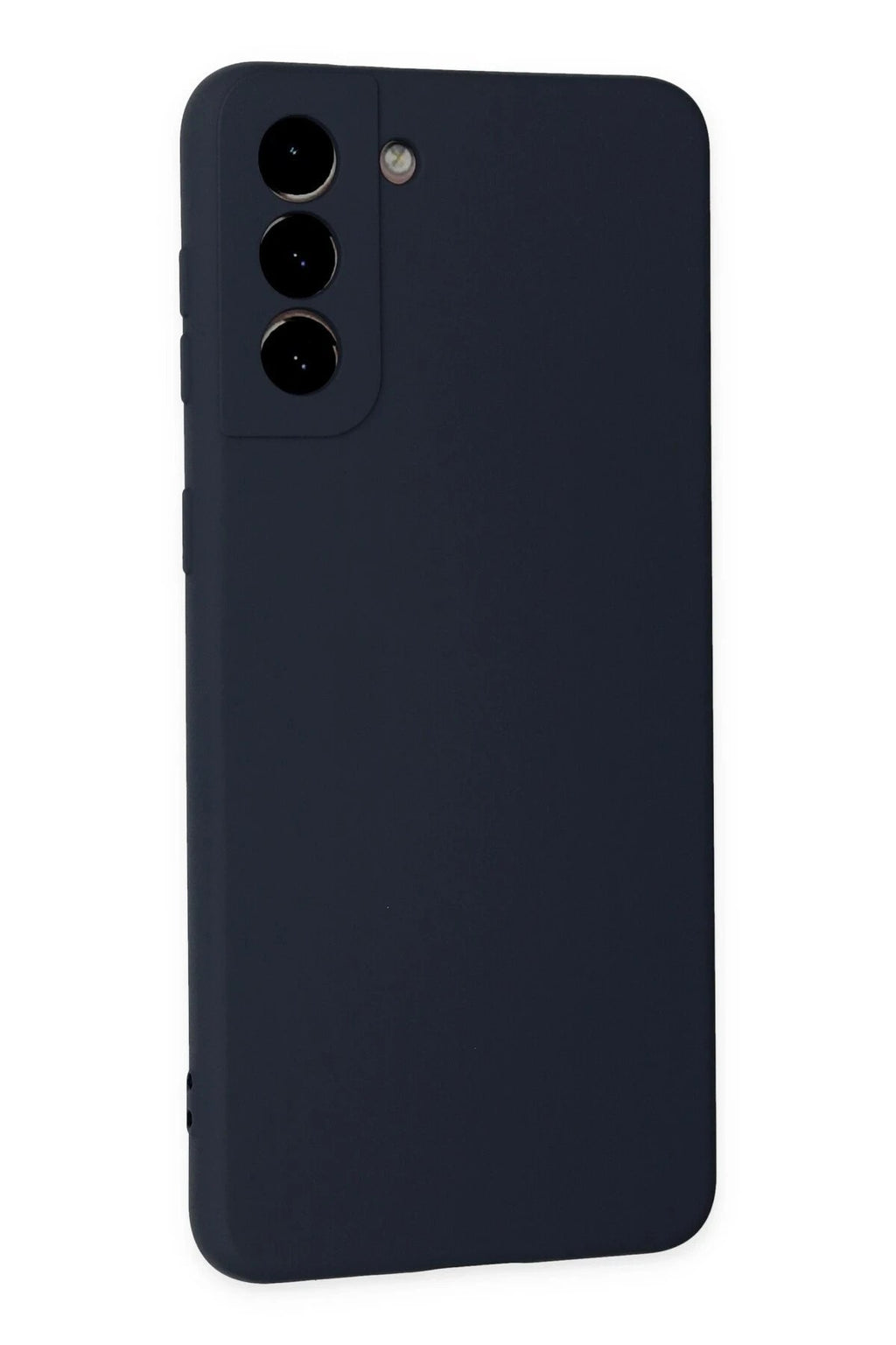Mey İthalat® Samsung Galaxy S21 Plus Kılıf Nano içi Kadife Silikon - Lacivert