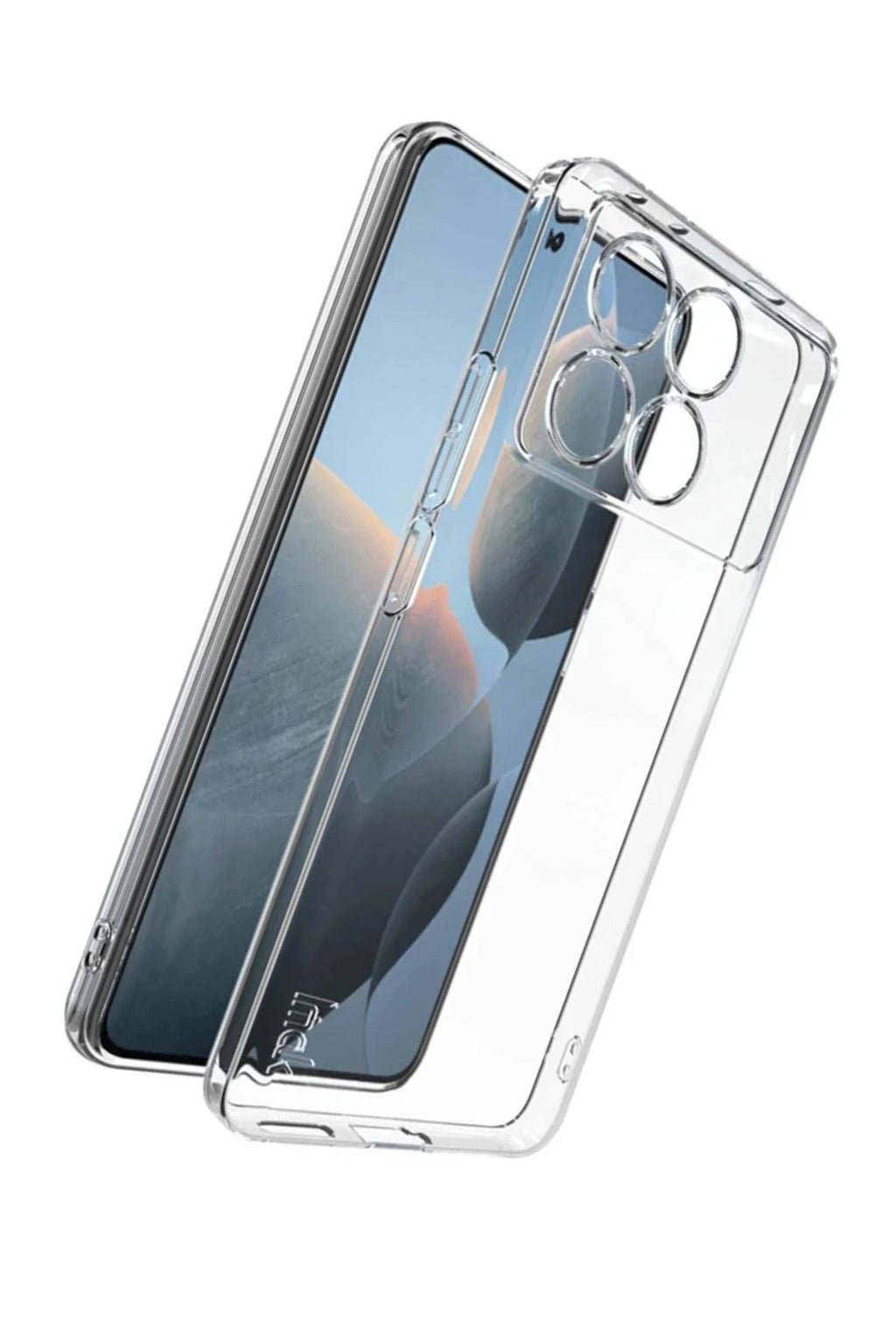 Mey İthalat® Poco X6 Pro Kılıf Lüx Şeffaf Silikon