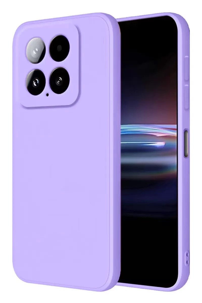 Mey İthalat® Mi 14T Pro Kılıf Nano içi Kadife Silikon - Lila