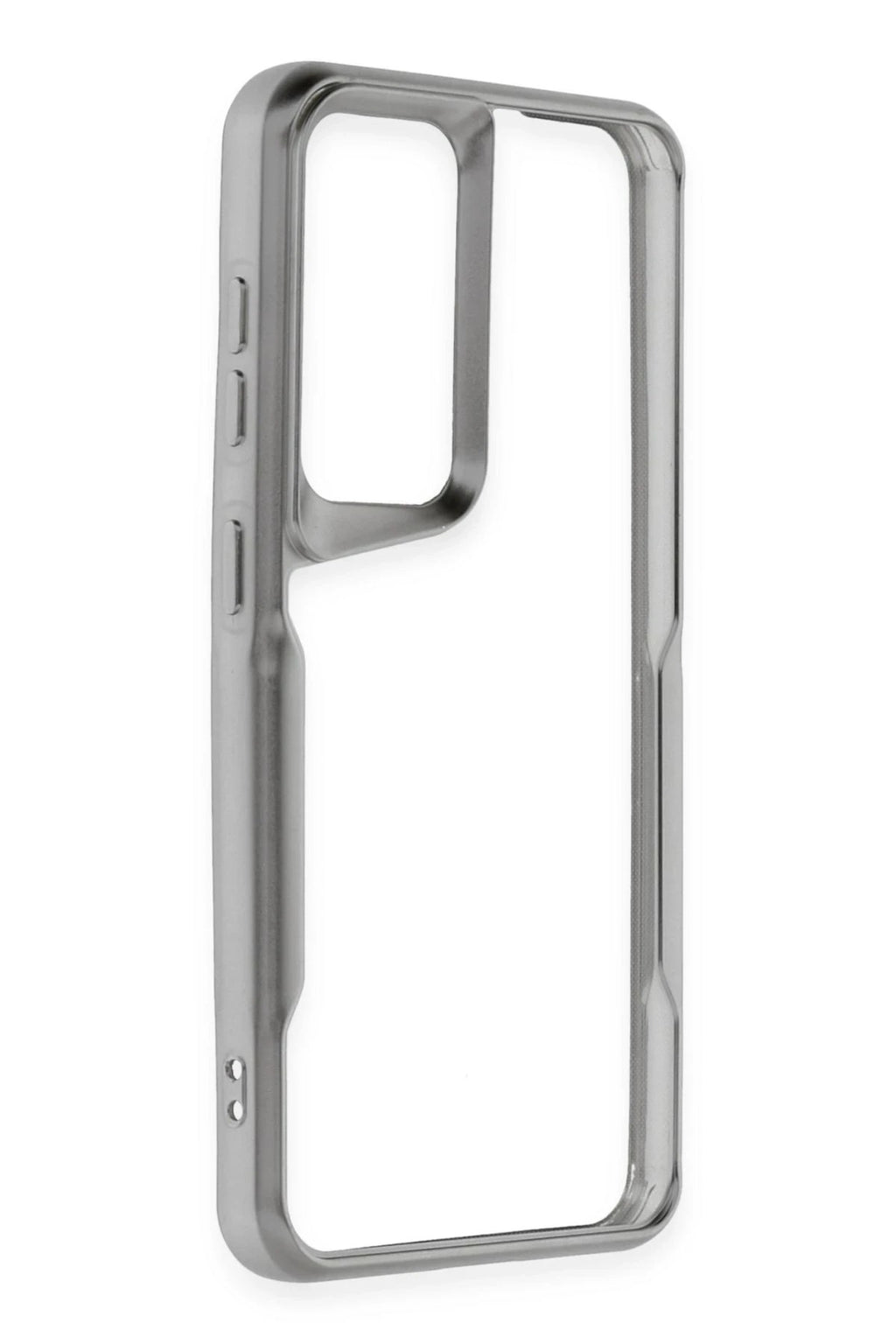 Mey İthalat® Samsung Galaxy S24 Kılıf Boyi Silikon Kapak - Gümüş