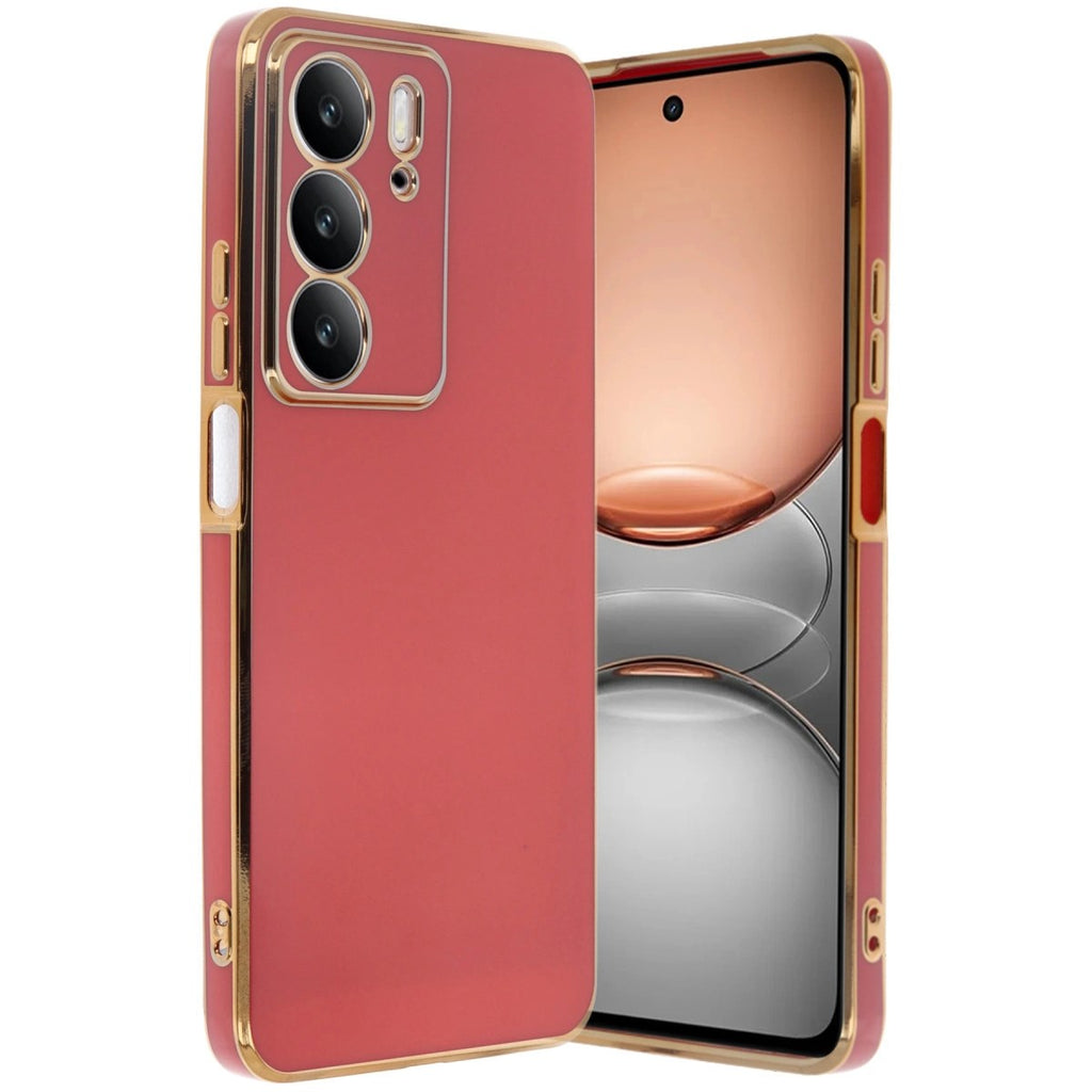 Mey İthalat® Realme C75 4G Kılıf Volet Silikon - Kırmızı