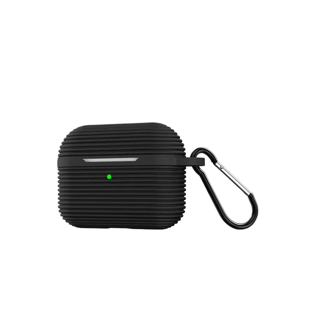 Mey İthalat® Airpods Pro 3 (3.nesil) Raven Silikon Kılıf - Siyah
