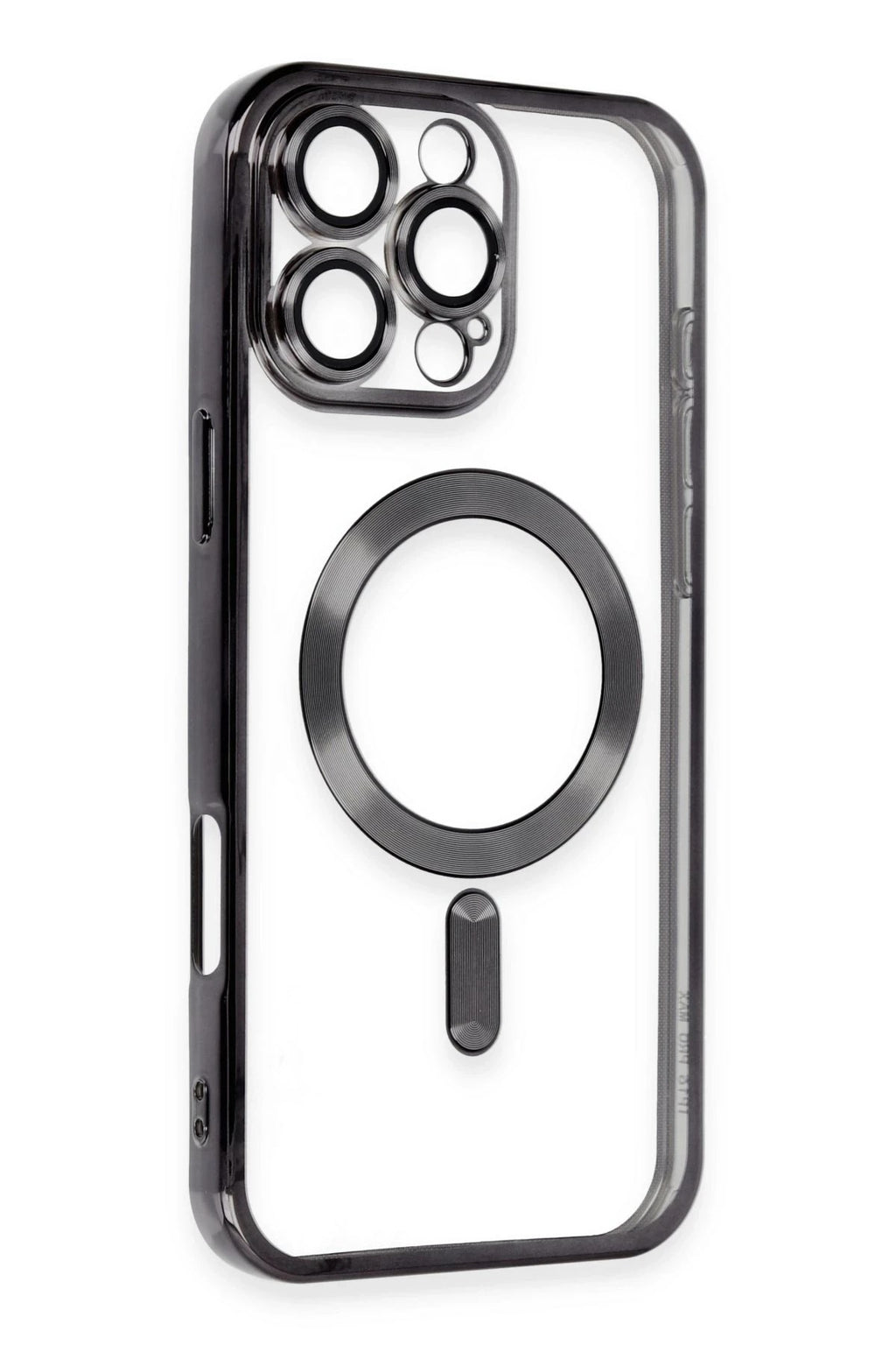 Mey İthalat® iPhone 16 Pro Kılıf Kross Magneticsafe Kapak - Siyah