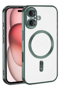 Mey İthalat® iPhone 17 Kross Magneticsafe Kapak - Koyu Yeşil