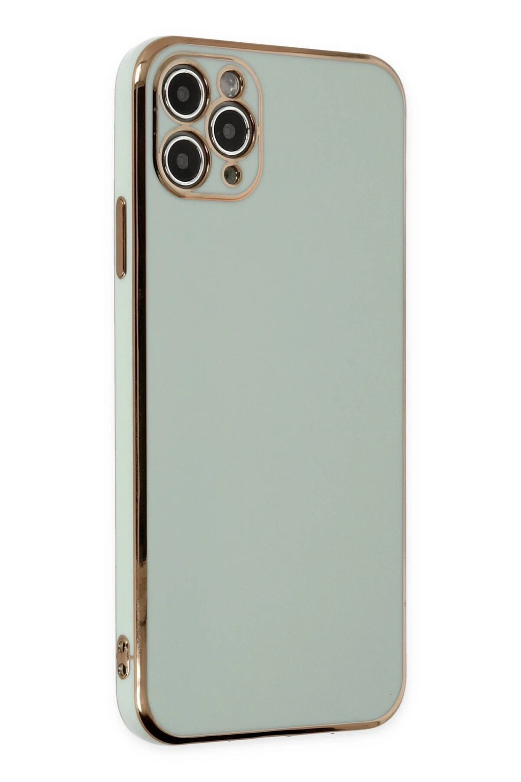 Mey İthalat® iPhone 11 Pro Max Kılıf Volet Silikon - Açık Yeşil