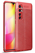 Mey İthalat® Mi Note 10 Lite Kılıf Auto Focus Kapak - Kırmızı