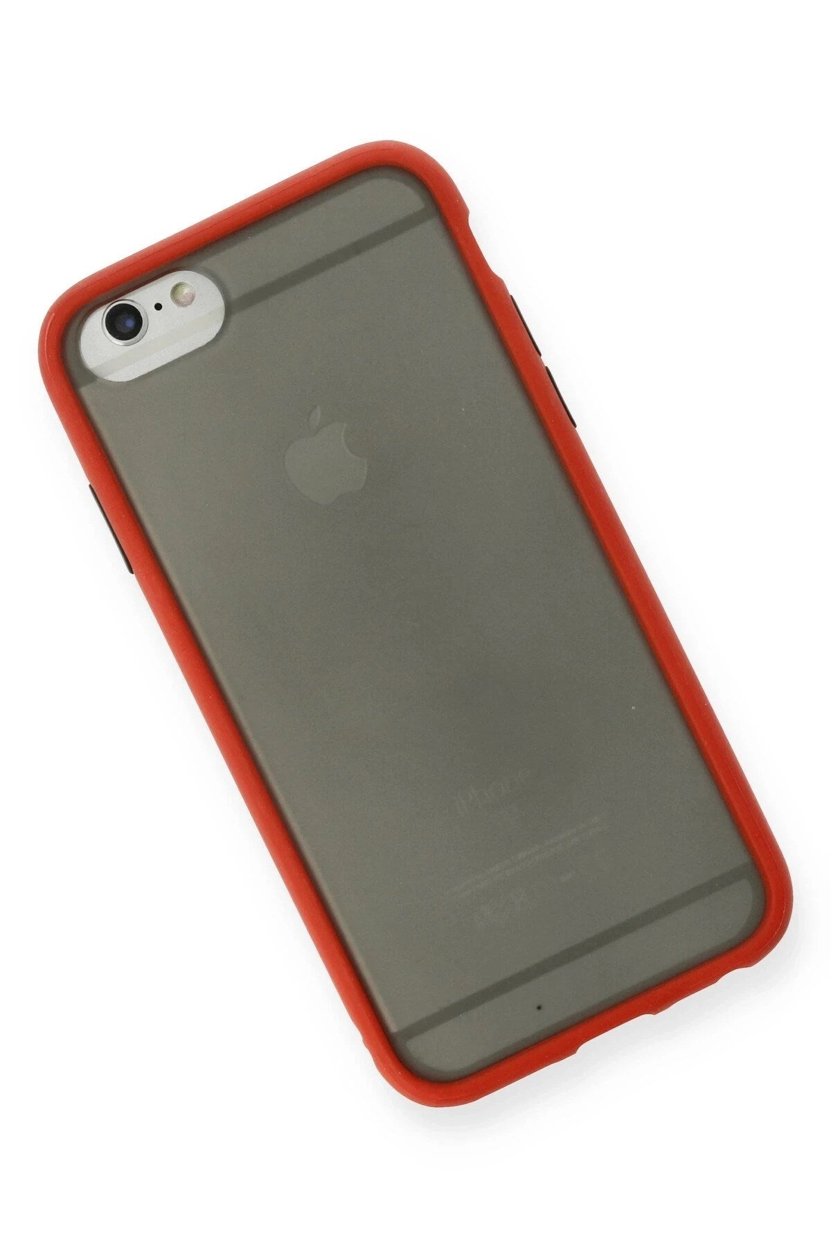 Mey İthalat® iPhone 6 Kılıf Montreal Silikon Kapak - Kırmızı