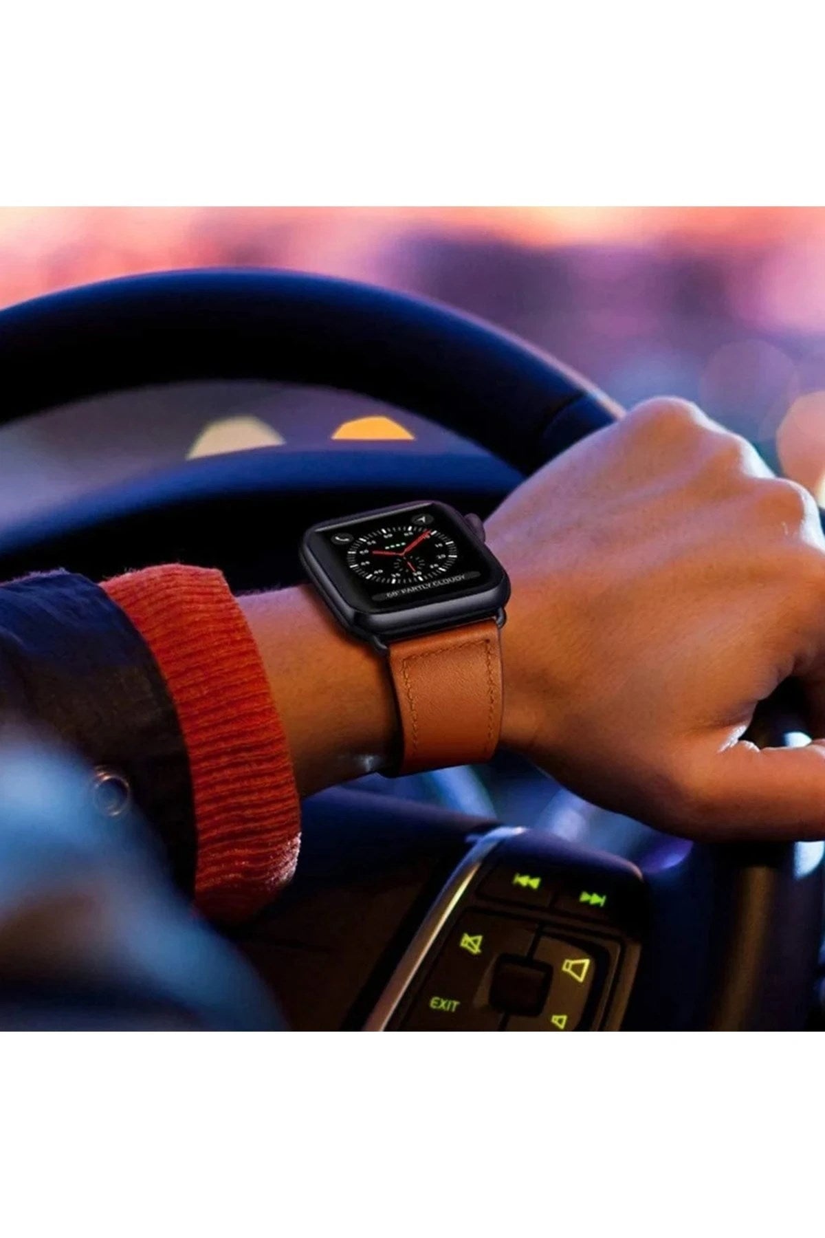 Mey İthalat® Watch 38mm KR415 Luaz Deri Kordon - Beyaz