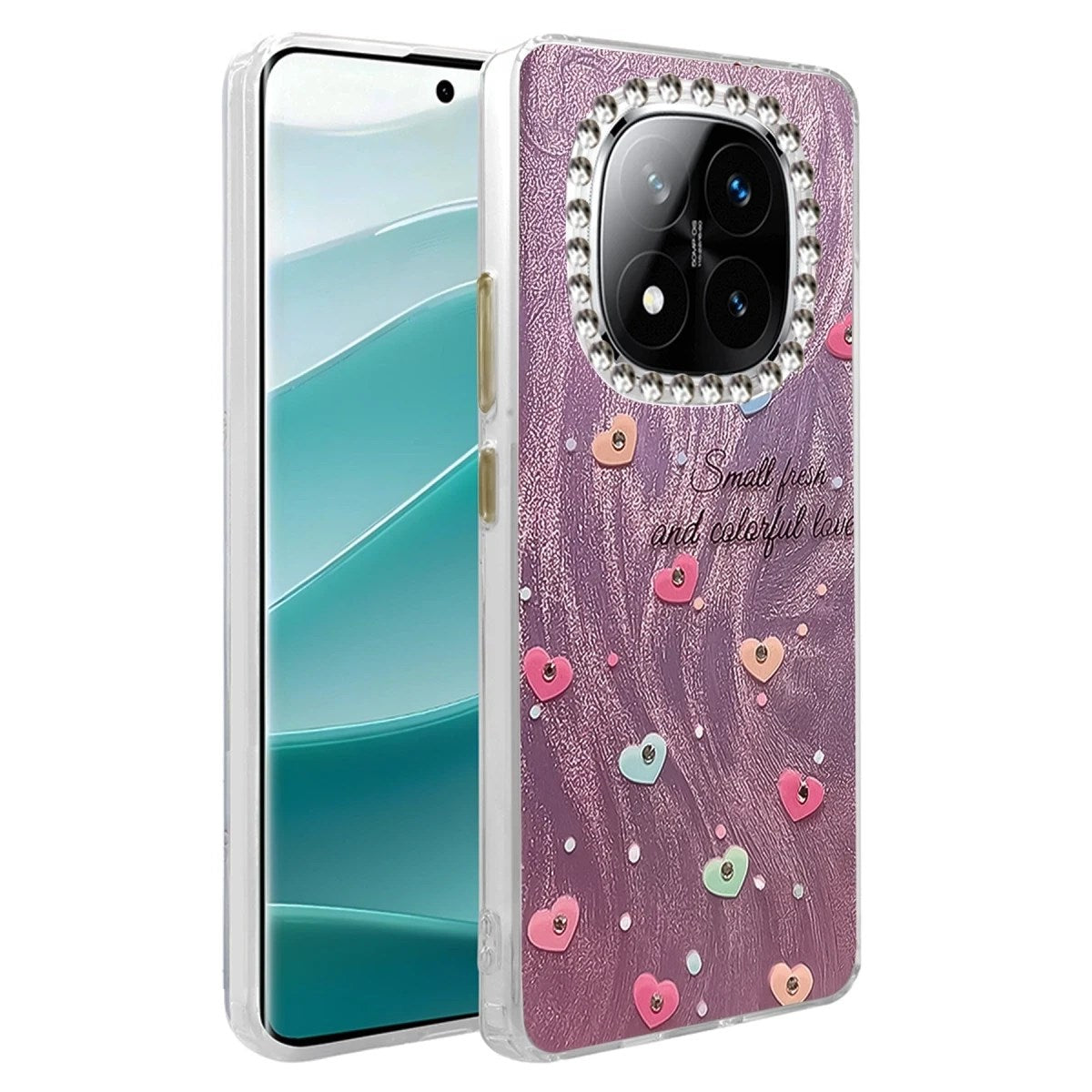 Mey İthalat® Redmi Note 14 Pro 4G Kılıf Blade Aynalı Desenli Kapak - Desen 8