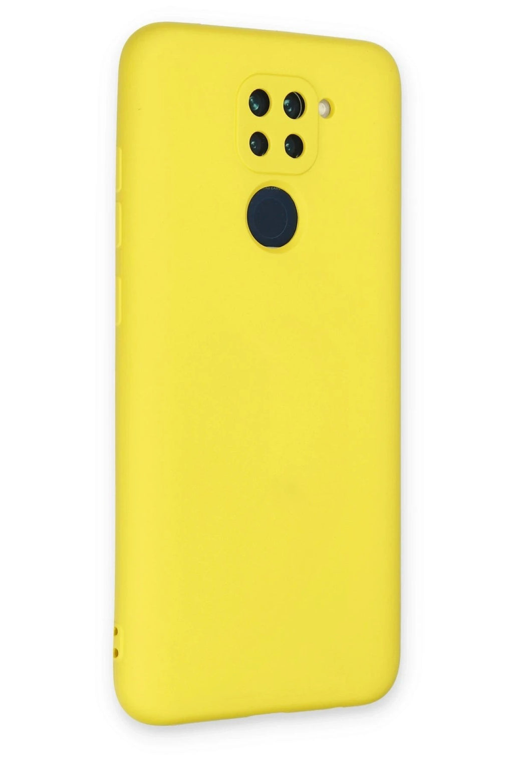Mey İthalat® Redmi Note 9 Kılıf Nano içi Kadife Silikon - Sarı