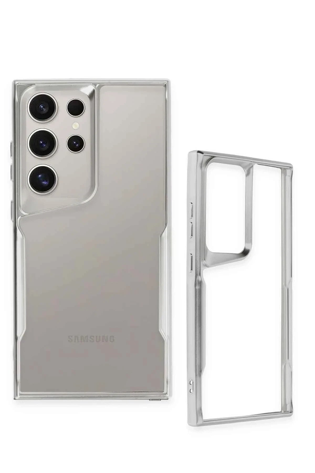 Mey İthalat® Samsung Galaxy S25 Ultra Kılıf Boyi Silikon Kapak - Siyah