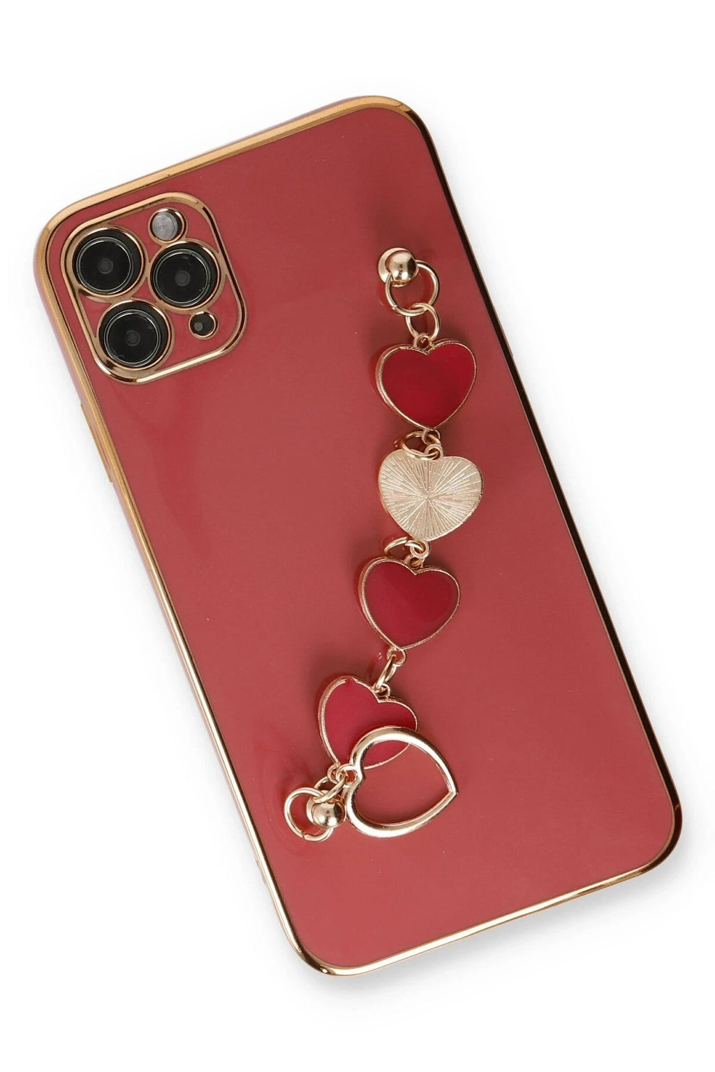 Mey İthalat® iPhone 11 Pro Kılıf Esila Silikon - Kırmızı