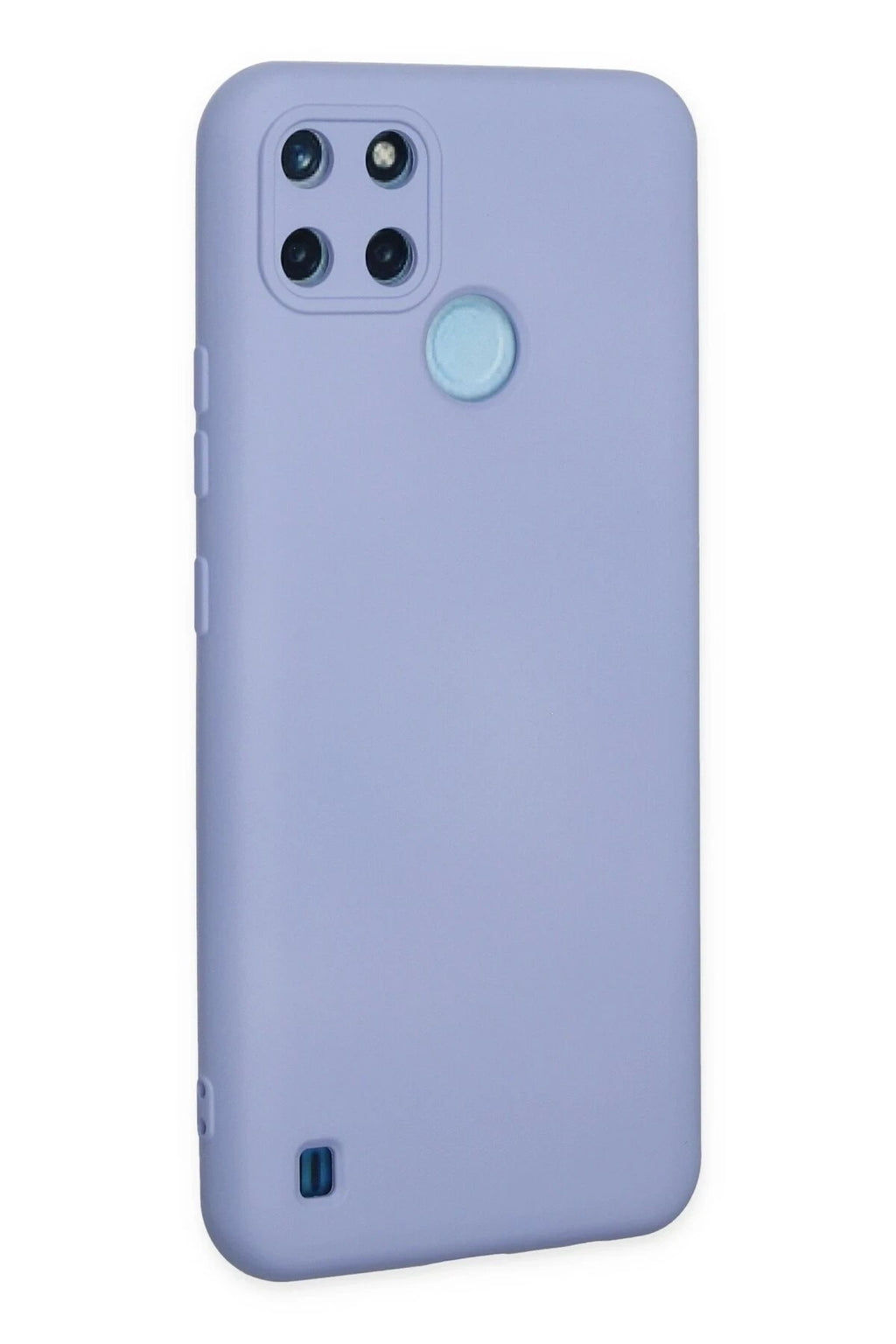 Mey İthalat® Realme C25Y Kılıf Nano içi Kadife Silikon - Lila
