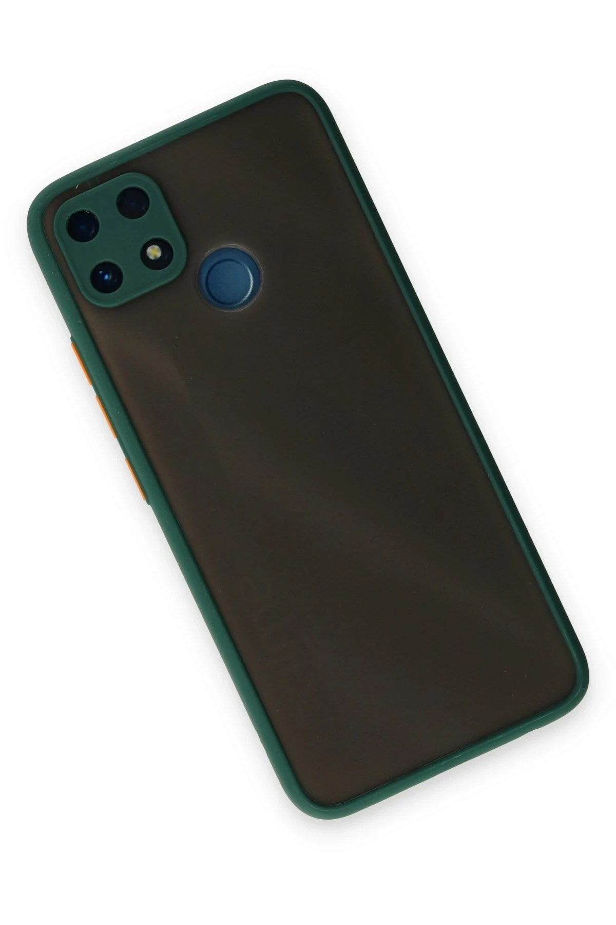 Mey İthalat® Realme C25 Kılıf Montreal Silikon Kapak - Yeşil