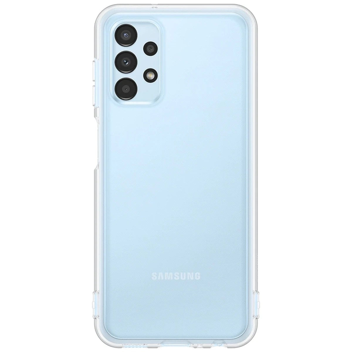 Mey İthalat® Samsung Galaxy A13 4G Kılıf Lüx Şeffaf Silikon
