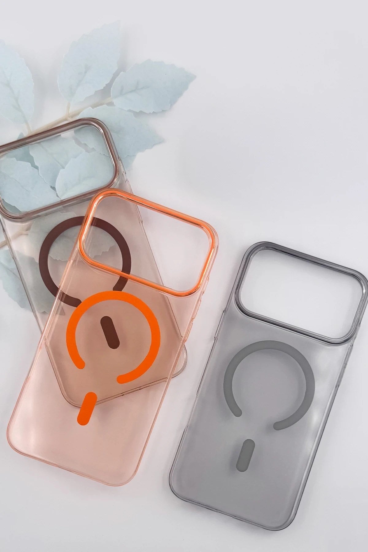 Mey İthalat® iPhone 17 Pro Max PC Blank Magsafe Kapak - Şeffaf