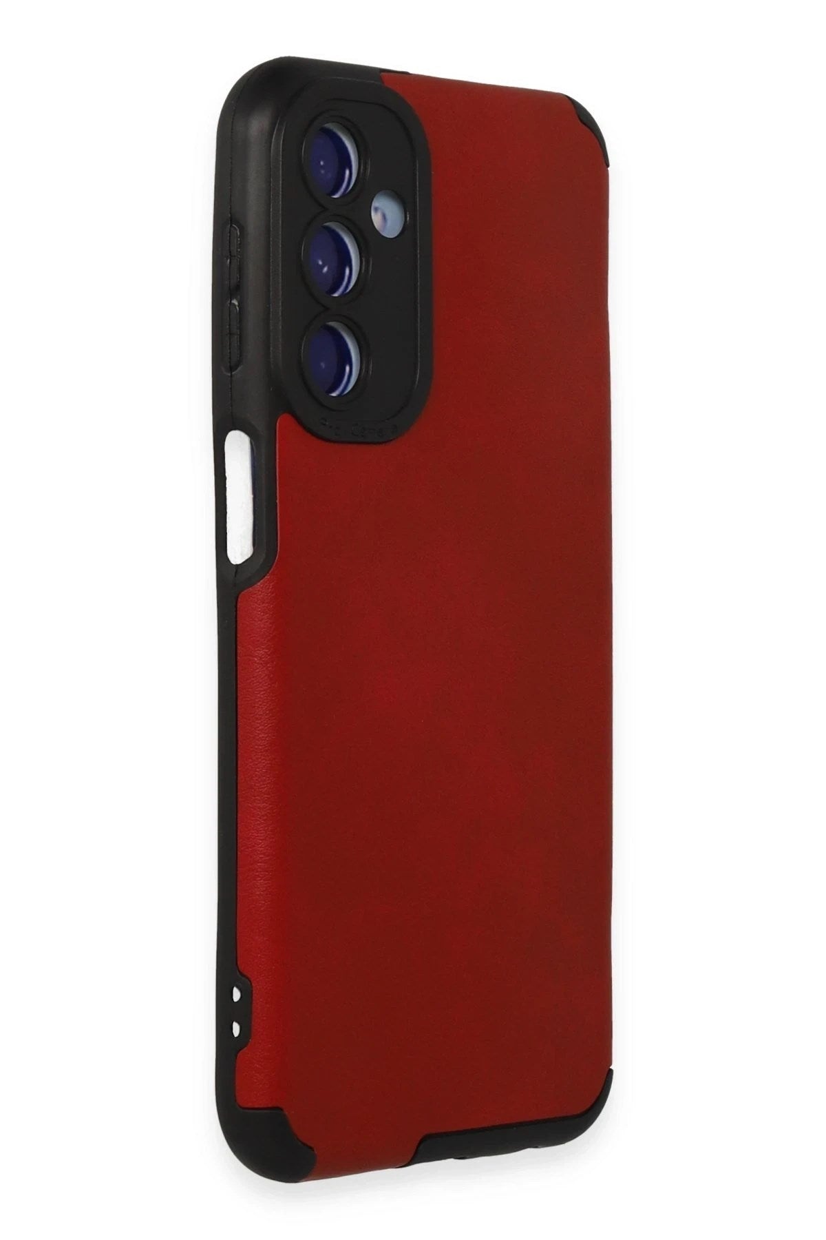 Mey İthalat® Samsung Galaxy M34 5G Kılıf Loop Deri Silikon - Kırmızı