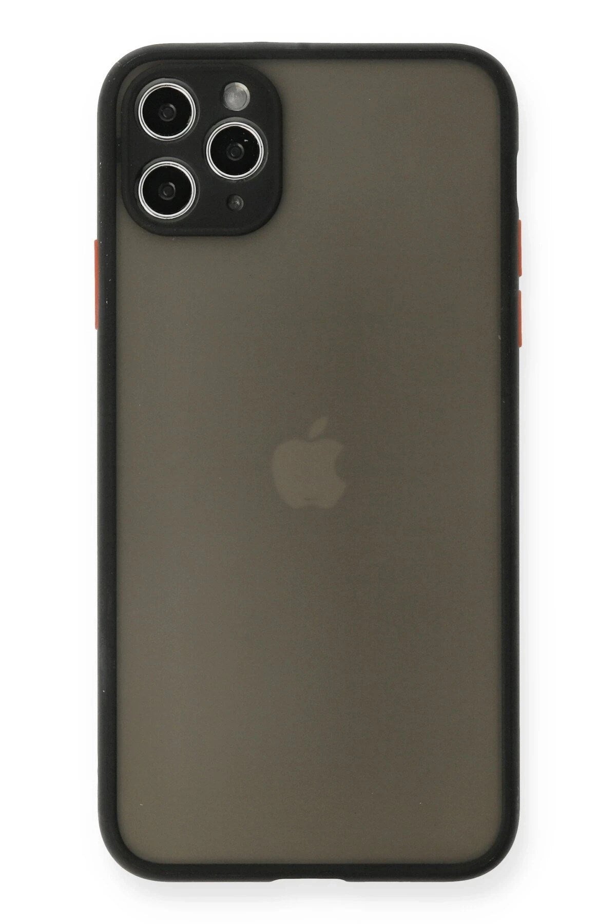 Mey İthalat® iPhone 11 Pro Max Kılıf Montreal Silikon Kapak - Siyah