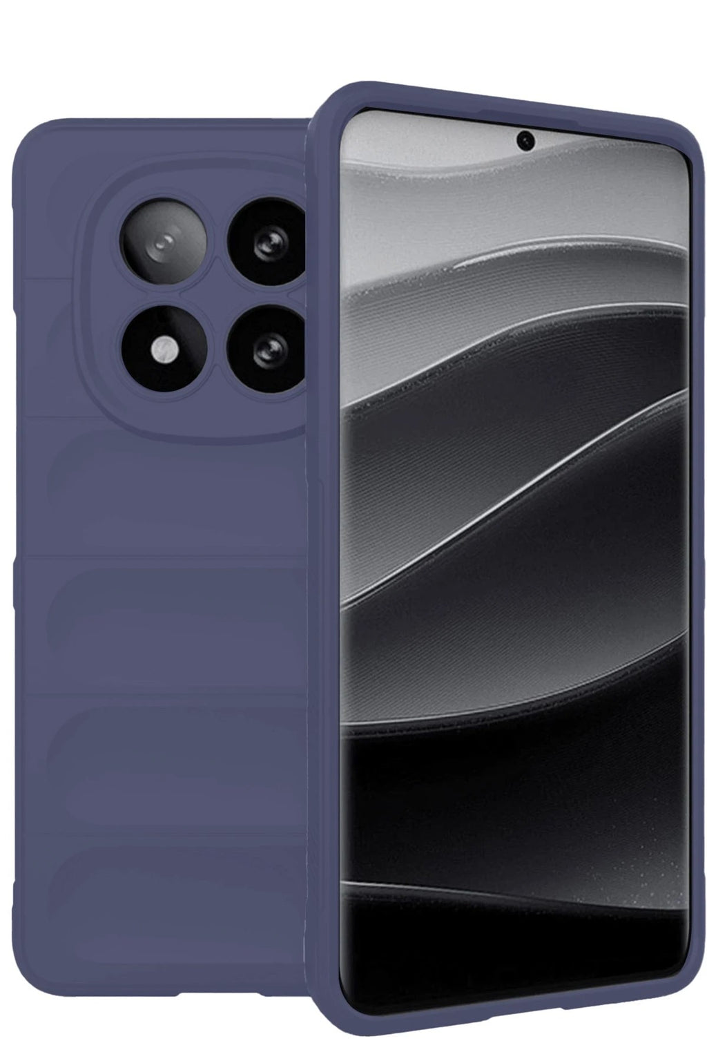 Mey İthalat® Redmi Note 14 Pro 5G Kılıf Optimum Silikon - Lacivert