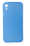 Mey İthalat® iPhone XR Kılıf PP Ultra İnce Kapak - Mavi