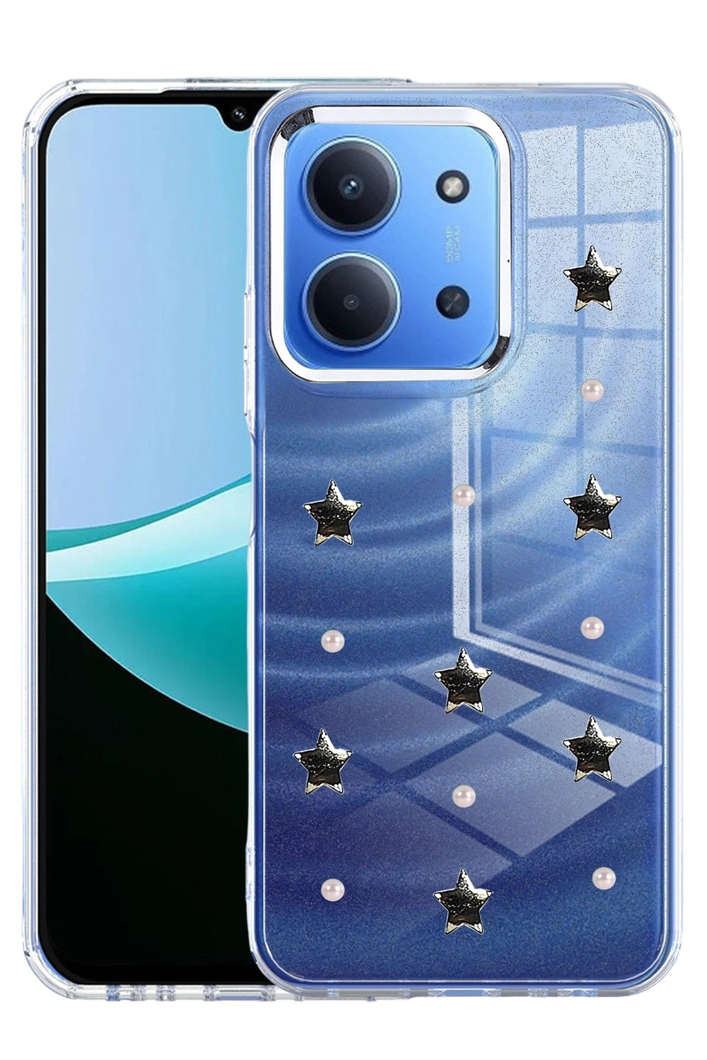 Mey İthalat® Redmi 15C 4G Fiyonk Desenli Kapak - Desen 7
