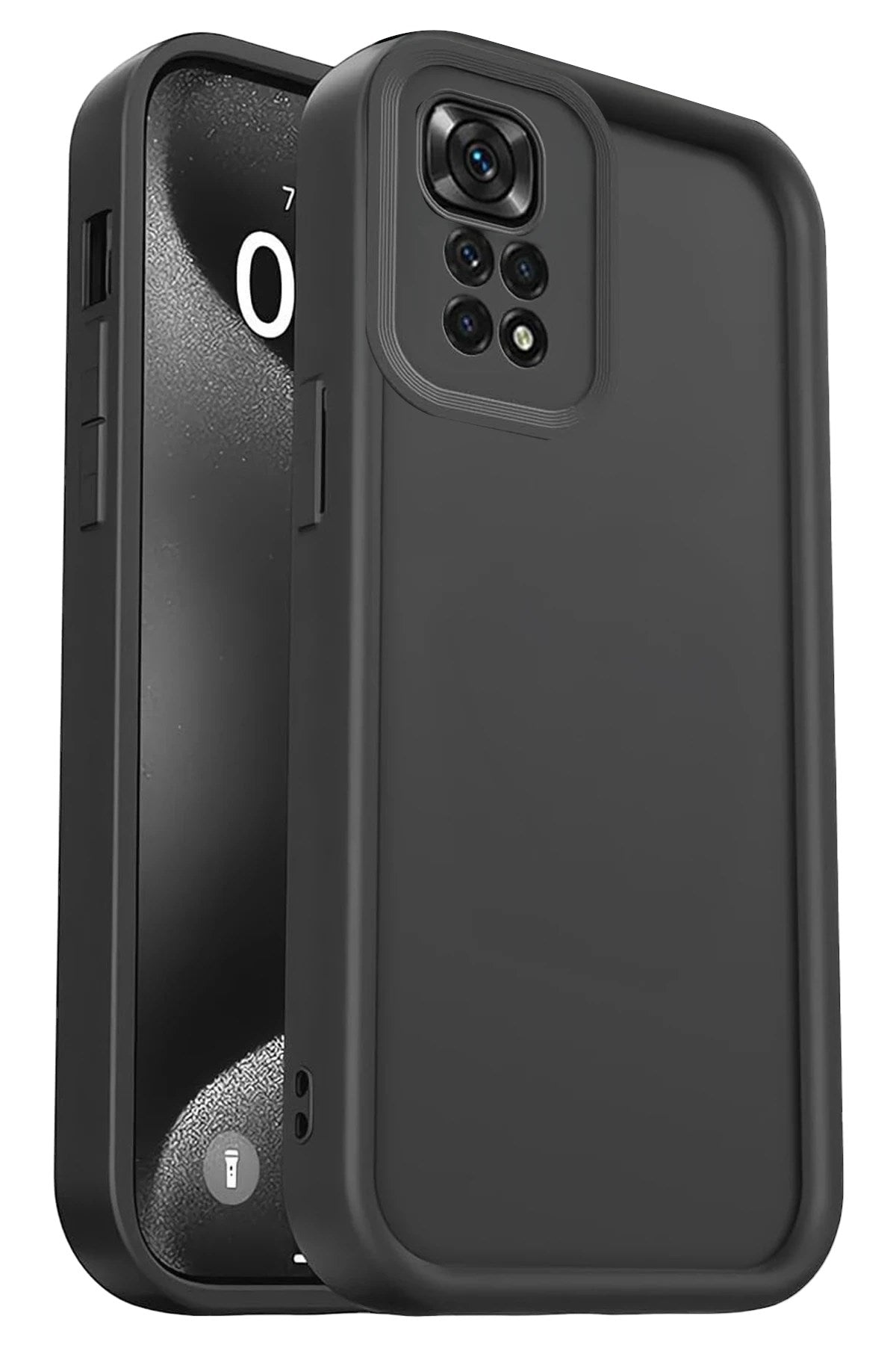Mey İthalat® Redmi 10 2022 Kılıf Viera Silikon - Siyah