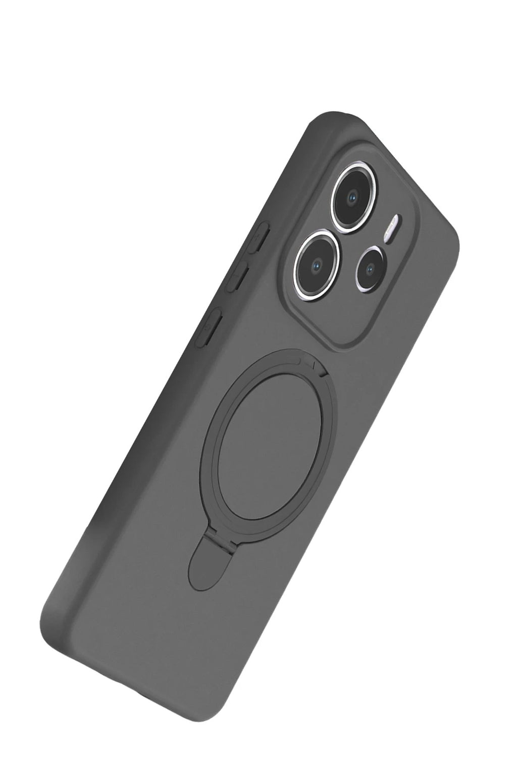 Mey İthalat® Redmi Note 14 4G Regal Magsafe Standlı Kapak - Titan Gri
