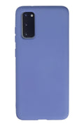 Mey İthalat® Samsung Galaxy S20 Kılıf Nano içi Kadife Silikon - Lila