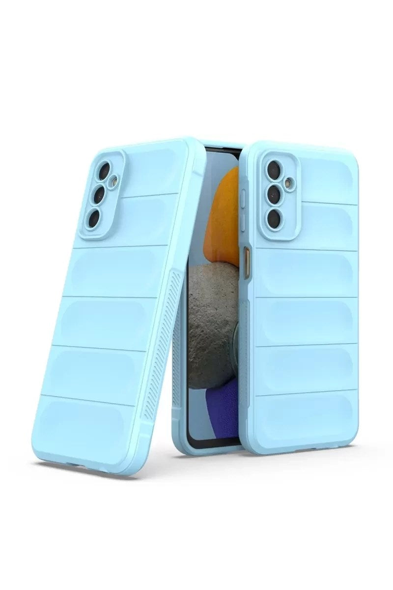 Mey İthalat® Samsung Galaxy M23 Kılıf Optimum Silikon - Sky Blue