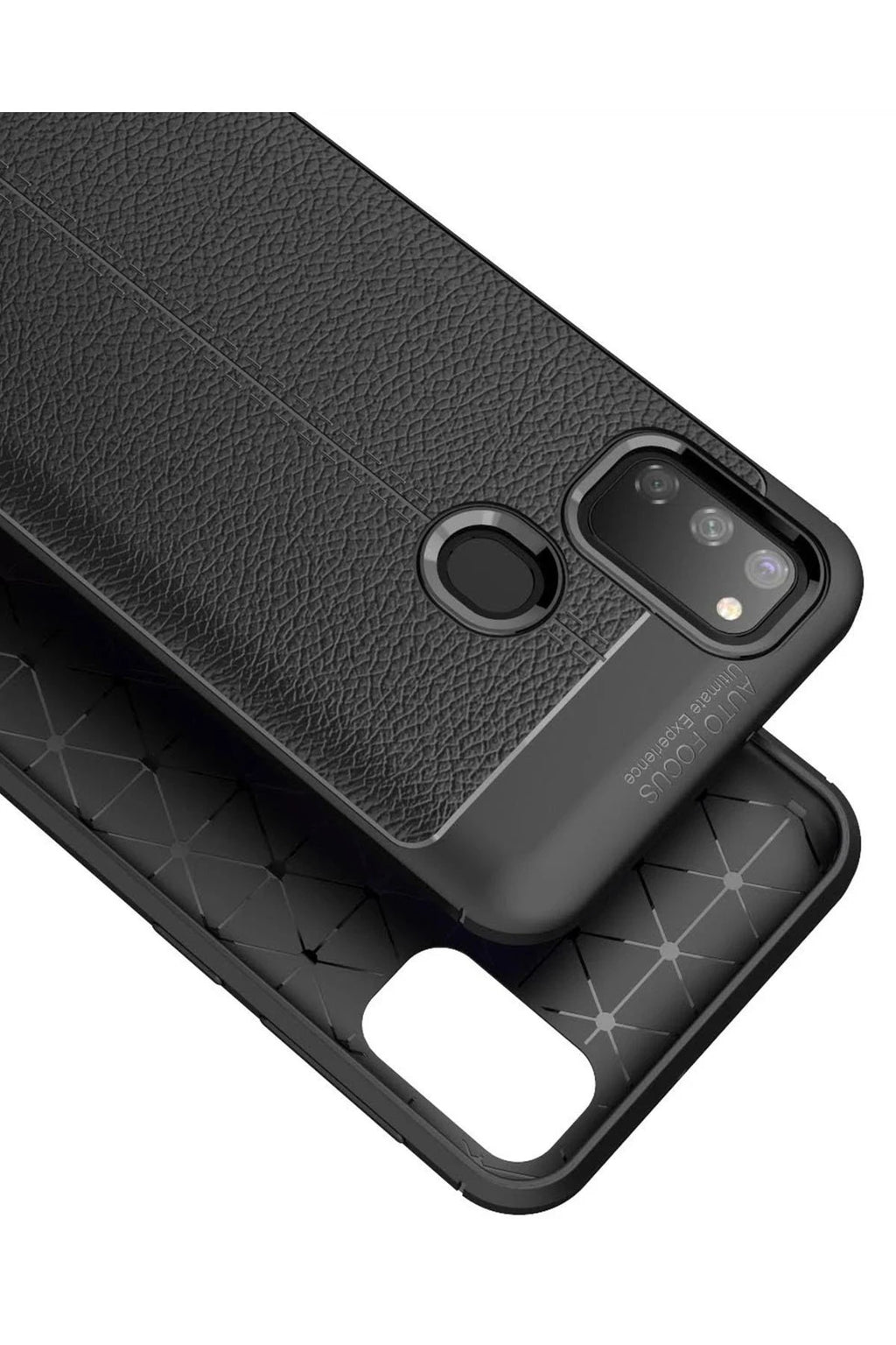 Mey İthalat® Samsung Galaxy M30S Kılıf Auto Focus Kapak - Kırmızı