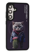 Mey İthalat® Samsung Galaxy S24 Fun Magsafe Kapak - Derin Mor