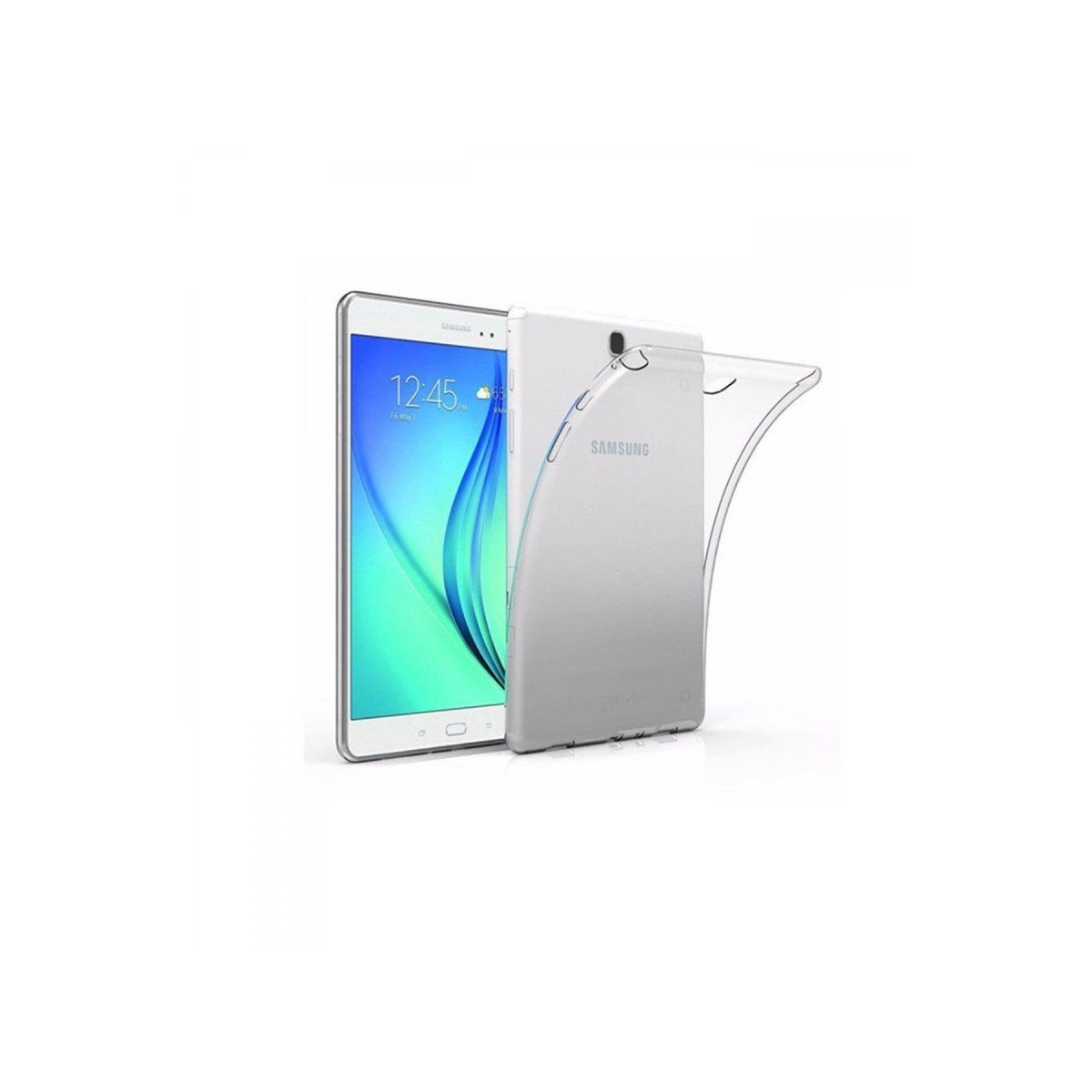 Mey İthalat® Samsung Galaxy T560 Tab E 9.7 Kılıf Tablet Şeffaf Silikon