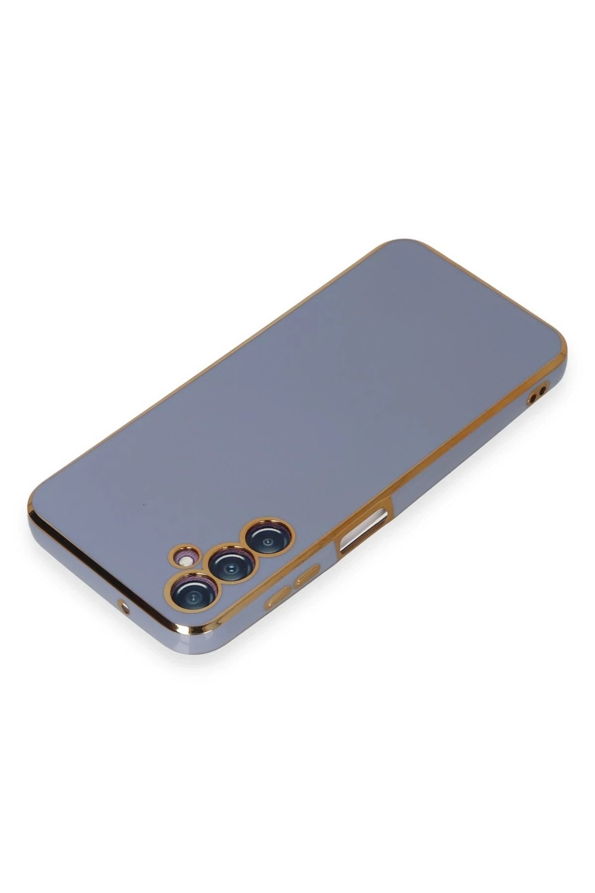 Mey İthalat® Samsung Galaxy M14 5G Kılıf Volet Silikon - Mavi
